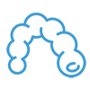 Parasitic worm icon