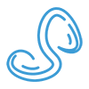Parasitic worm icon